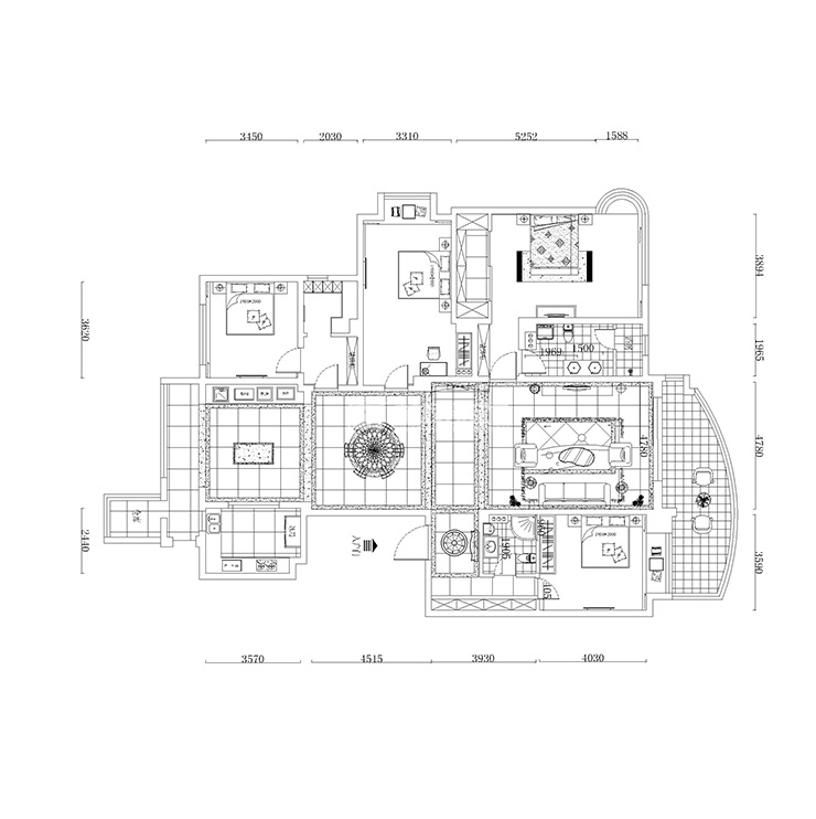 雅居樂花園-292平-簡(jiǎn)歐風(fēng)格-平面布局圖.jpg