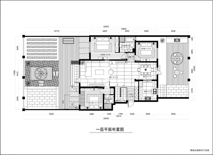 設(shè)計五部-王偉力-萬科西華府400平米-現(xiàn)代風格-1層平面.jpg